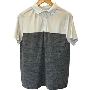 Zyia Colorblock Polo S Mens Casual Lightweight Athletic Collared Short Sleeve